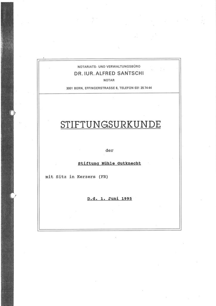 Stiftungsurkunde_historisch